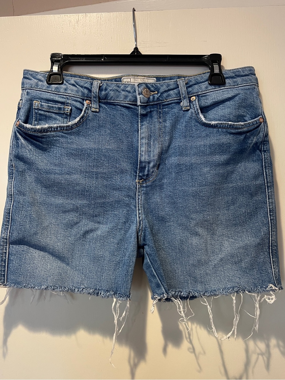 Free People Denim Cutoff Shorts - Size 29